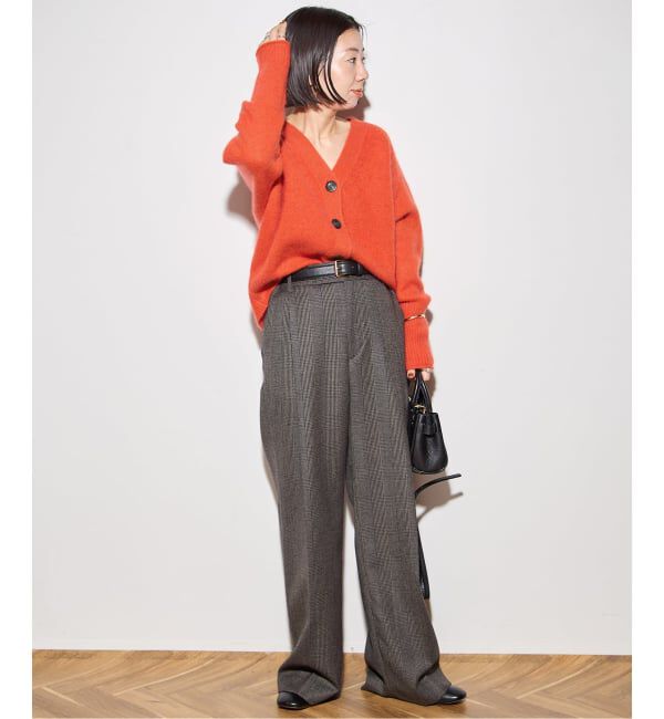 journal standard L'essage「ヤクVネックカーディガン」|カーディガン|