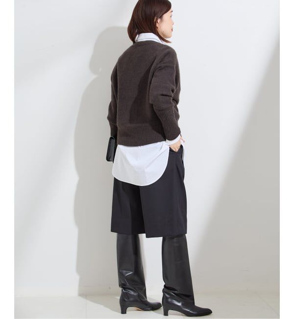 journal standard L'essage「ヤクVネックカーディガン」|カーディガン|