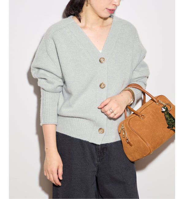 journal standard L'essage「ヤクVネックカーディガン」|カーディガン|