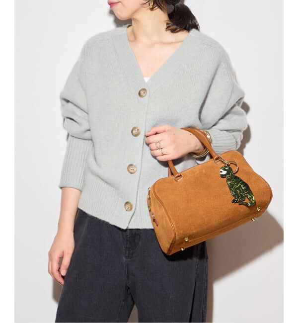 journal standard L'essage「ヤクVネックカーディガン」|カーディガン|ブルー B