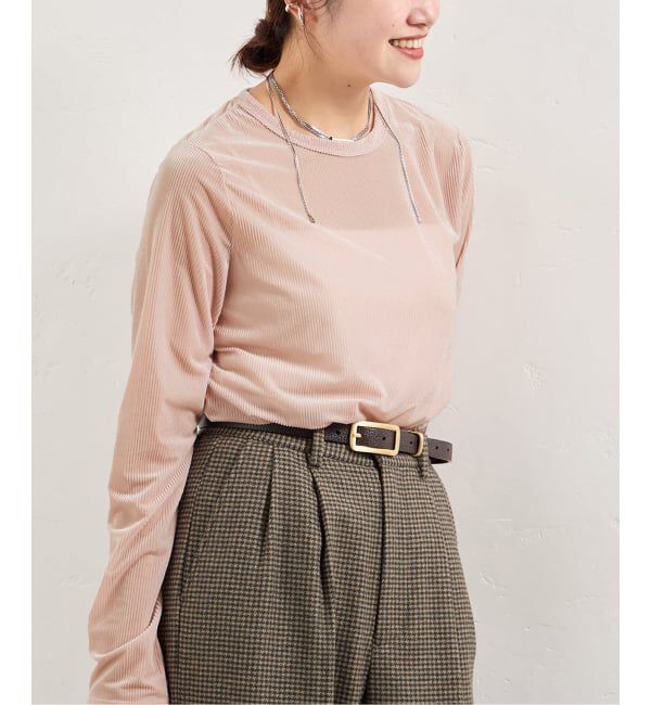 JOURNAL STANDARD「ハリヌキベロアプルオーバー」|Tシャツ・カットソー|