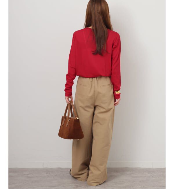 JOURNAL STANDARD relume「《追加4》シアークルーネックロングTシャツ」|Tシャツ・カットソー|