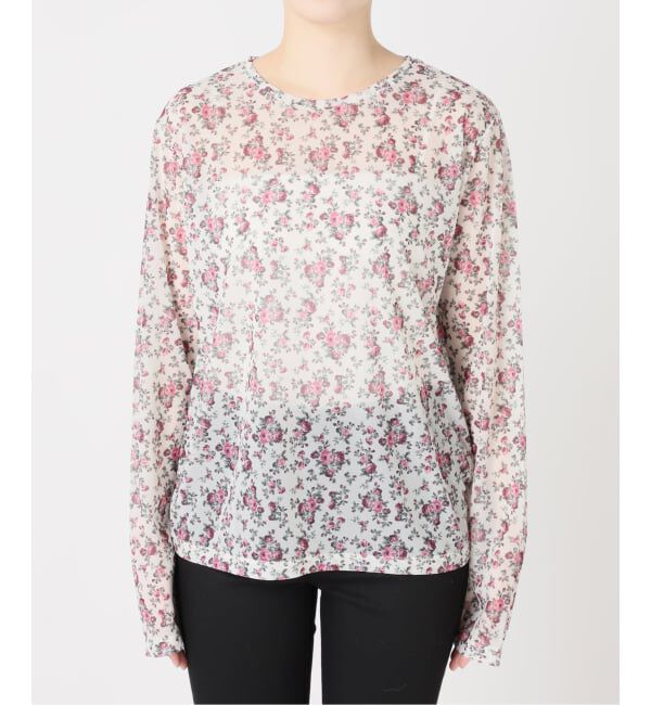 JOURNAL STANDARD「シアーフラワーカットソー」|Tシャツ・カットソー|