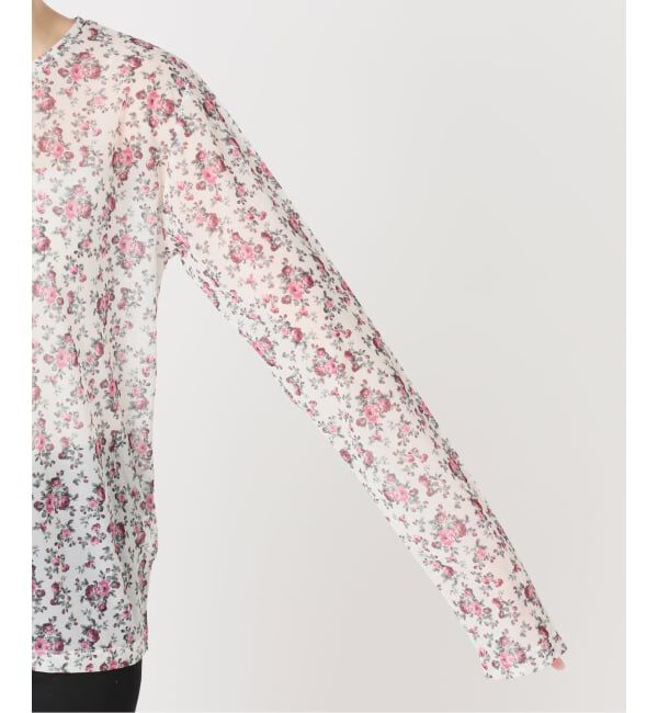 JOURNAL STANDARD「シアーフラワーカットソー」|Tシャツ・カットソー|