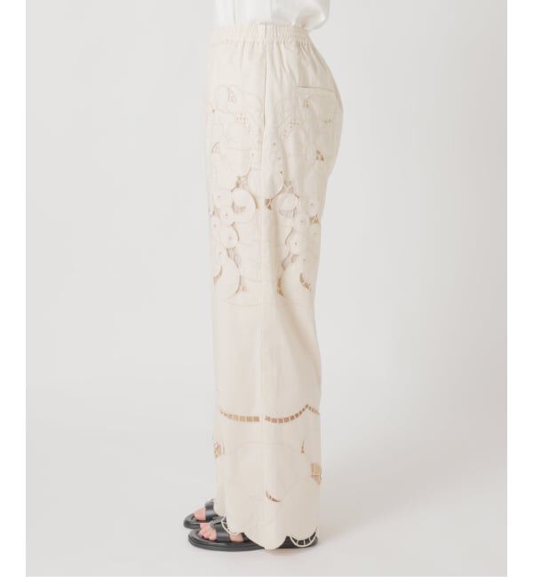JOURNAL STANDARD「《予約》フラワーエンブロイダリースカラップパンツ」|その他|