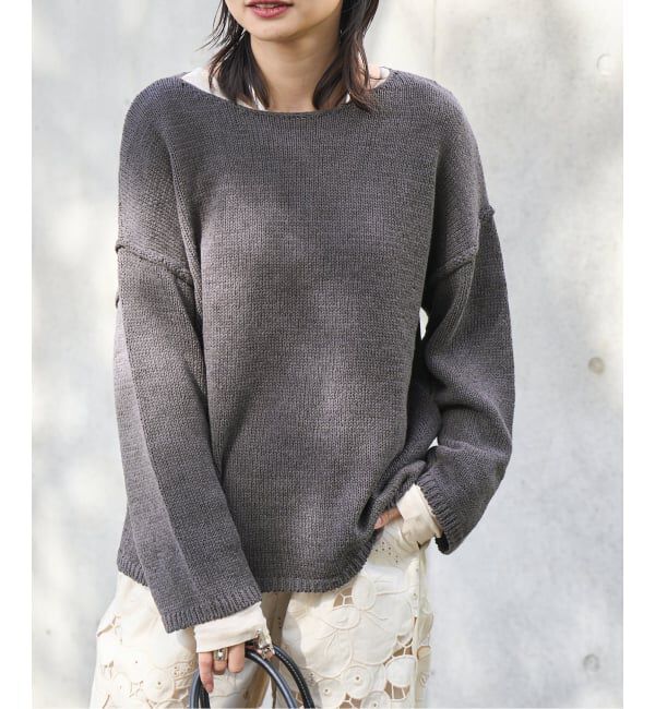 JOURNAL STANDARD「《追加2》テープヤーンDROPプルオーバー」|ニット・セーター|