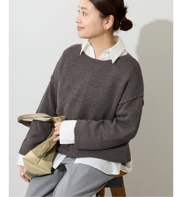 JOURNAL STANDARD「《追加2》テープヤーンDROPプルオーバー」|ニット・セーター|