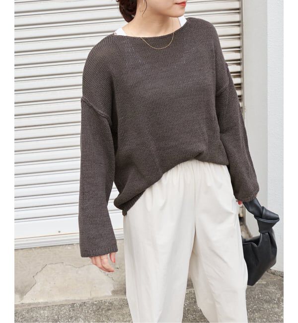 JOURNAL STANDARD「《追加2》テープヤーンDROPプルオーバー」|ニット・セーター|