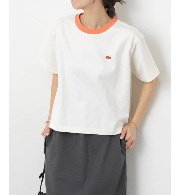 JOURNAL STANDARD relume「《予約》別注【LACOSTE/ラコステ】リンガーTシャツ」|Tシャツ・カットソー|