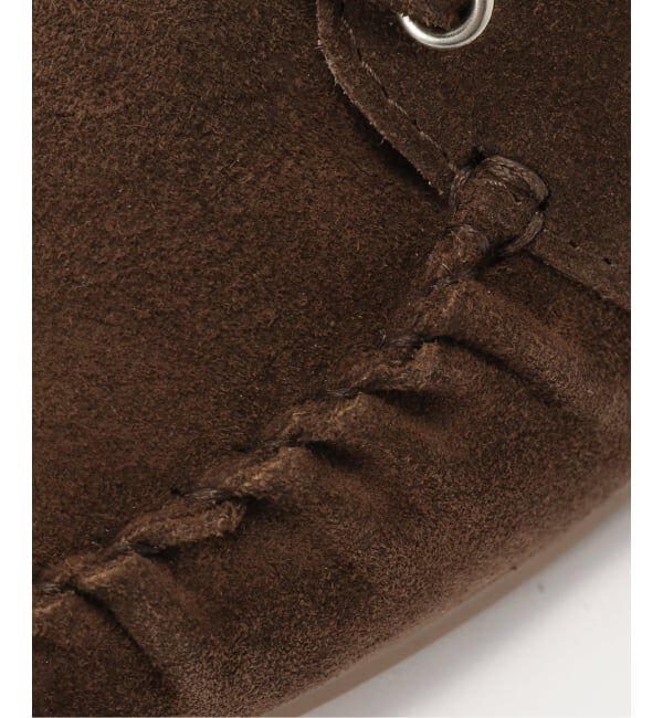 journal standard L'essage「【ALOHAS/アロハス】 Rowan Suede Brown Leather Loafers」|スリッポン|