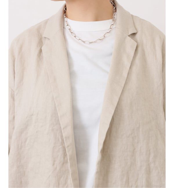 journal standard luxe「《予約》フレンチリネンツイル テーラージャケット」|テーラードジャケット|