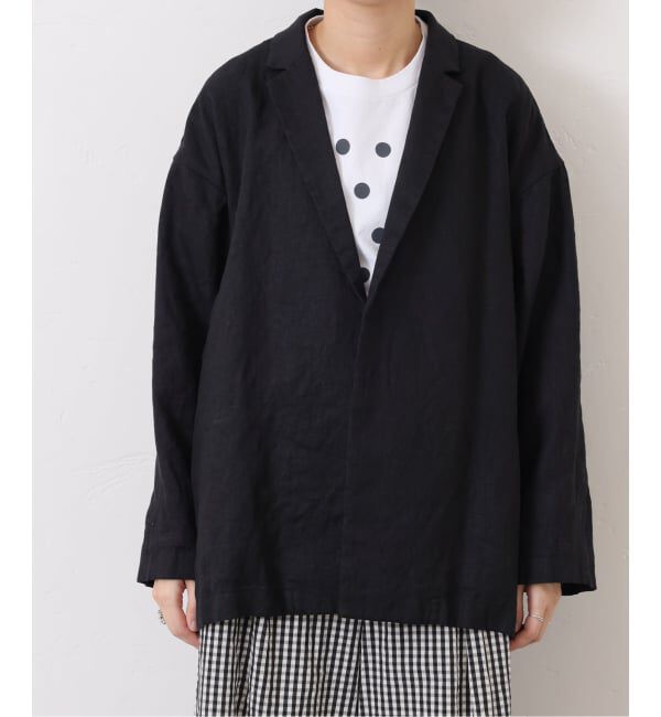 journal standard luxe「《予約》フレンチリネンツイル テーラージャケット」|テーラードジャケット|