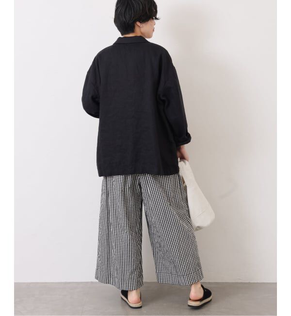 journal standard luxe「《予約》フレンチリネンツイル テーラージャケット」|テーラードジャケット|