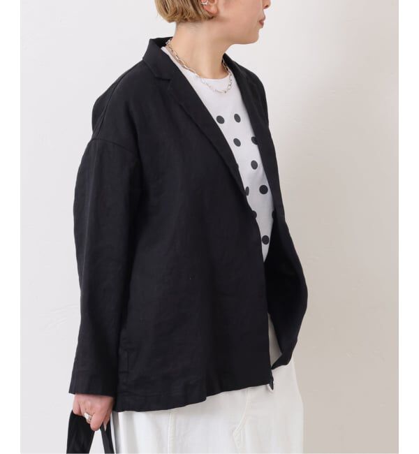 journal standard luxe「《予約》フレンチリネンツイル テーラージャケット」|テーラードジャケット|