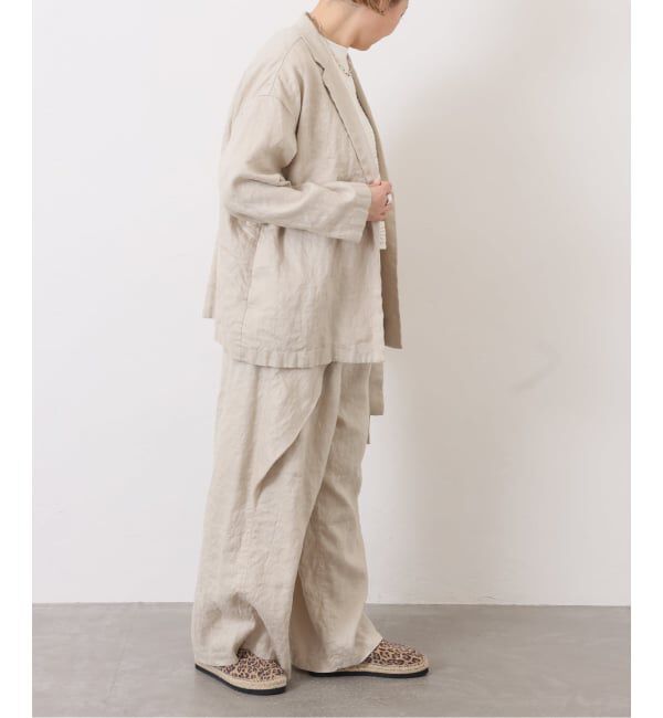 journal standard luxe「《予約》フレンチリネンツイル ラップパンツ」|その他|