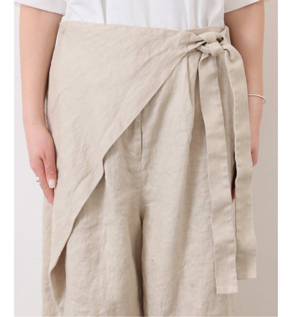journal standard luxe「《予約》フレンチリネンツイル ラップパンツ」|その他|