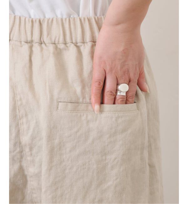 journal standard luxe「《予約》フレンチリネンツイル ラップパンツ」|その他|