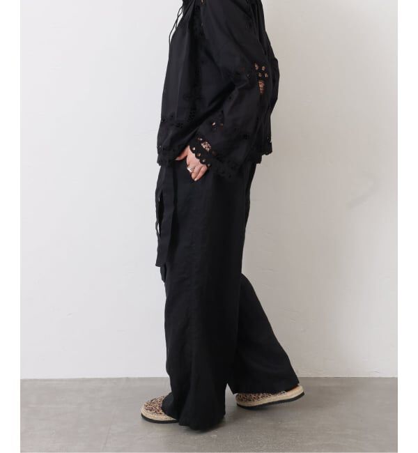 journal standard luxe「《予約》フレンチリネンツイル ラップパンツ」|その他|