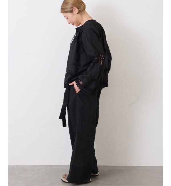 journal standard luxe「《予約》フレンチリネンツイル ラップパンツ」|その他|