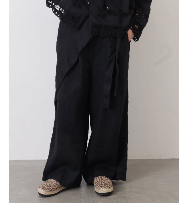 journal standard luxe「《予約》フレンチリネンツイル ラップパンツ」|その他|