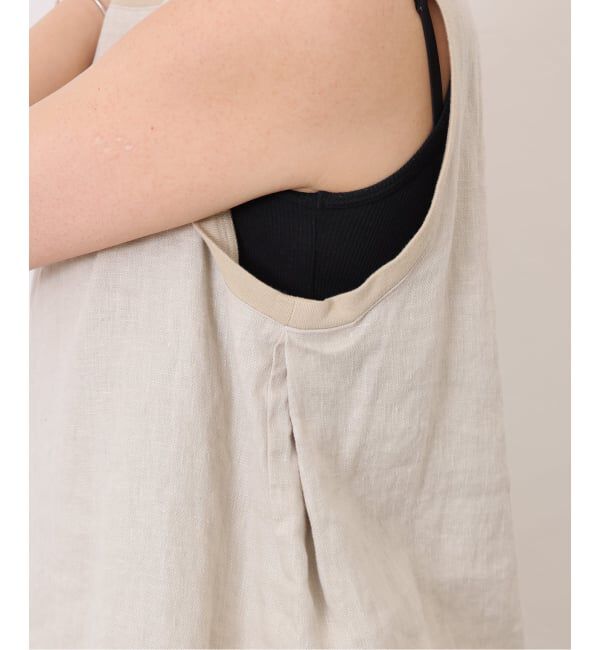 journal standard luxe「《予約》フレンチリネンツイルノースリーブブラウス」|シャツ・ブラウス|