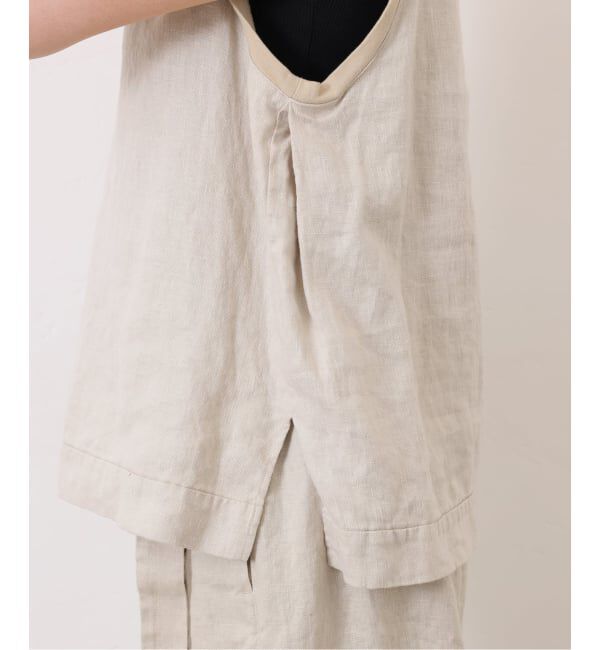 journal standard luxe「《予約》フレンチリネンツイルノースリーブブラウス」|シャツ・ブラウス|