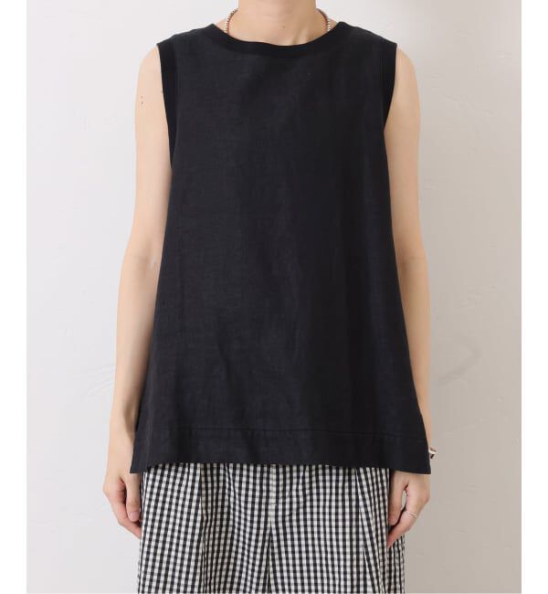 journal standard luxe「《予約》フレンチリネンツイルノースリーブブラウス」|シャツ・ブラウス|