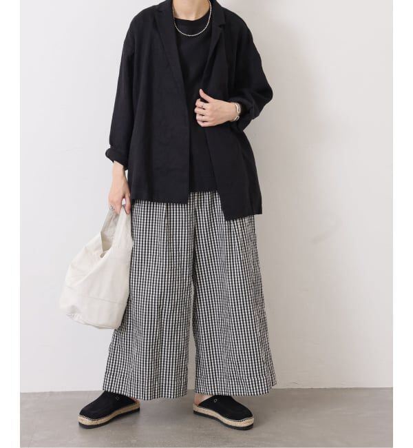 journal standard luxe「《予約》フレンチリネンツイルノースリーブブラウス」|シャツ・ブラウス|