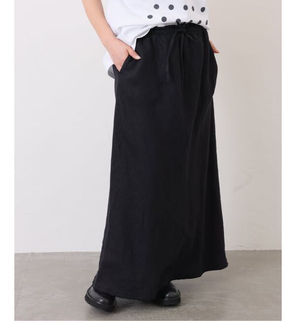journal standard luxe「《予約》フレンチリネンツイルスカート」|スカート|