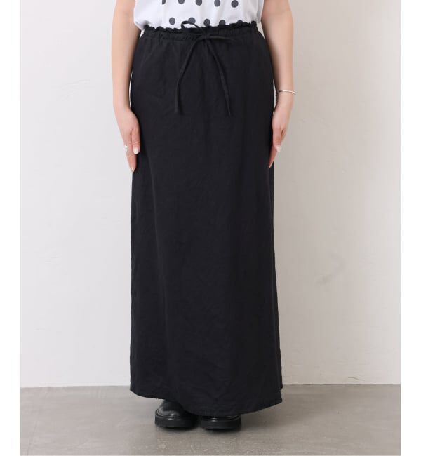 journal standard luxe「《予約》フレンチリネンツイルスカート」|スカート|