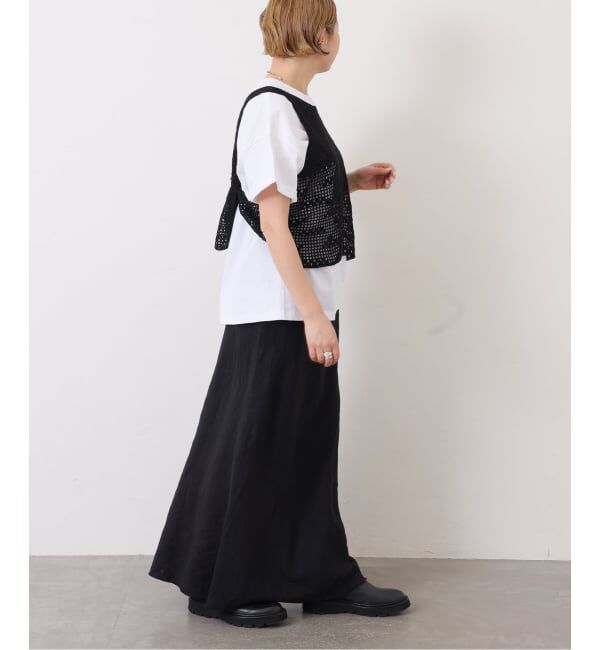 journal standard luxe「《予約》フレンチリネンツイルスカート」|スカート|