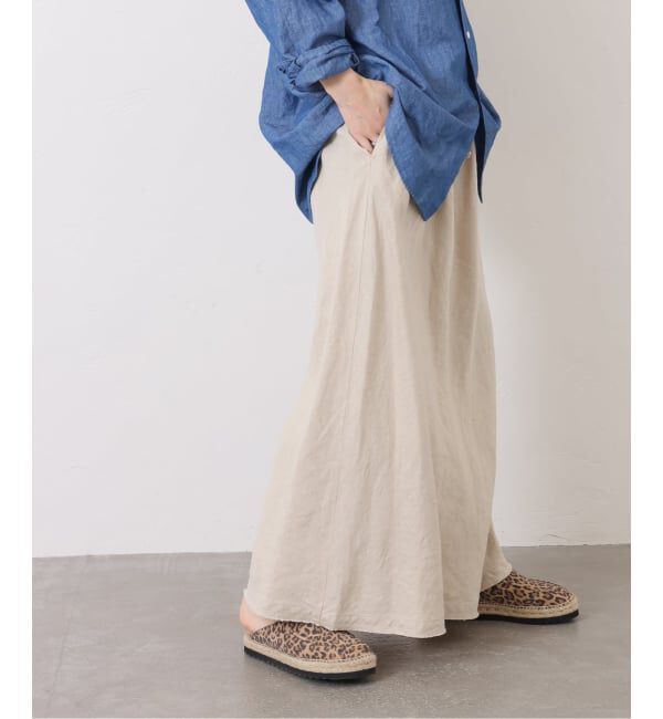 journal standard luxe「《予約》フレンチリネンツイルスカート」|スカート|