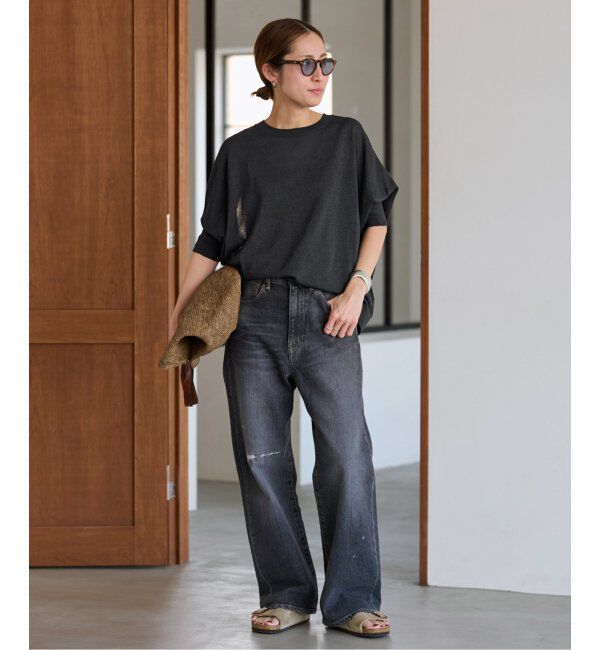 FRAMeWORK「ペーパーミックスポンチョニット」|ニット・セーター|