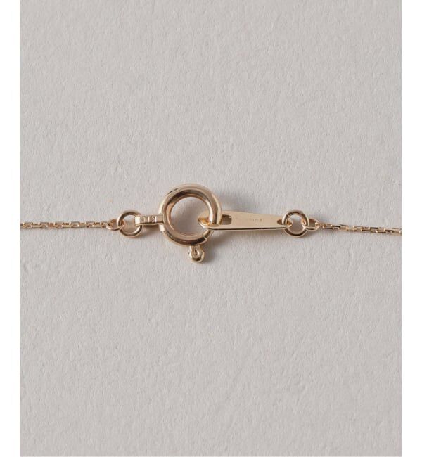 Lilas by Spick&Span「《WEB限定》Vラインダイヤネックレス K10」|ネックレス|