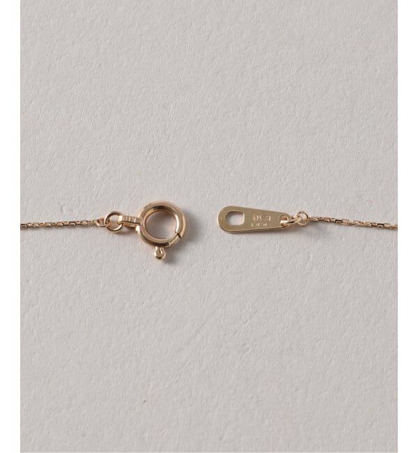 Lilas by Spick&Span「《WEB限定》Vラインダイヤネックレス K10」|ネックレス|