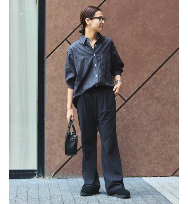 FRAMeWORK「ライトオンスデニムシャツ」|シャツ・ブラウス|