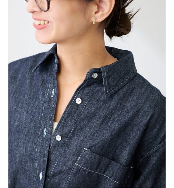 FRAMeWORK「ライトオンスデニムシャツ」|シャツ・ブラウス|