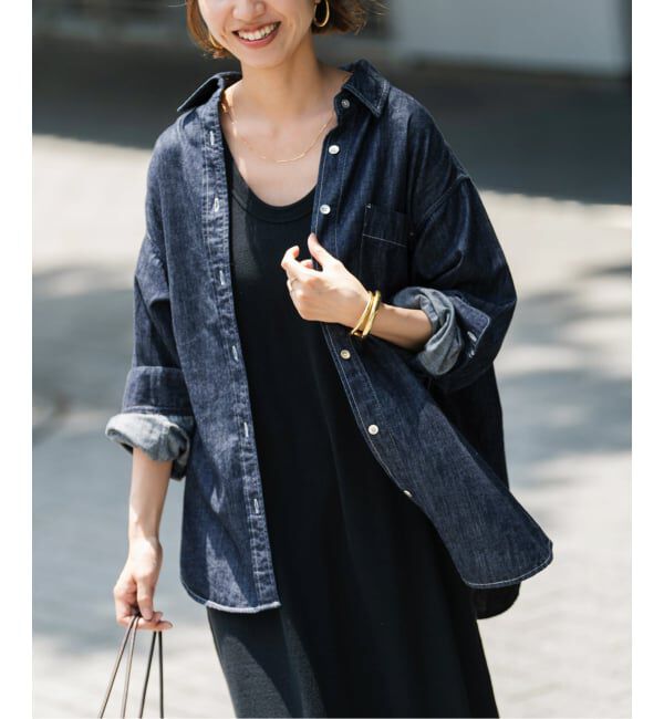 FRAMeWORK「ライトオンスデニムシャツ」|シャツ・ブラウス|