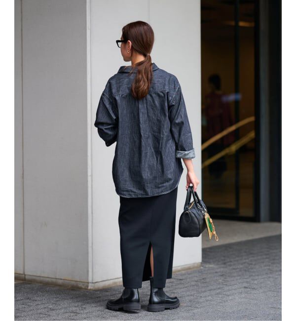 FRAMeWORK「ライトオンスデニムシャツ」|シャツ・ブラウス|
