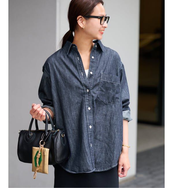 FRAMeWORK「ライトオンスデニムシャツ」|シャツ・ブラウス|