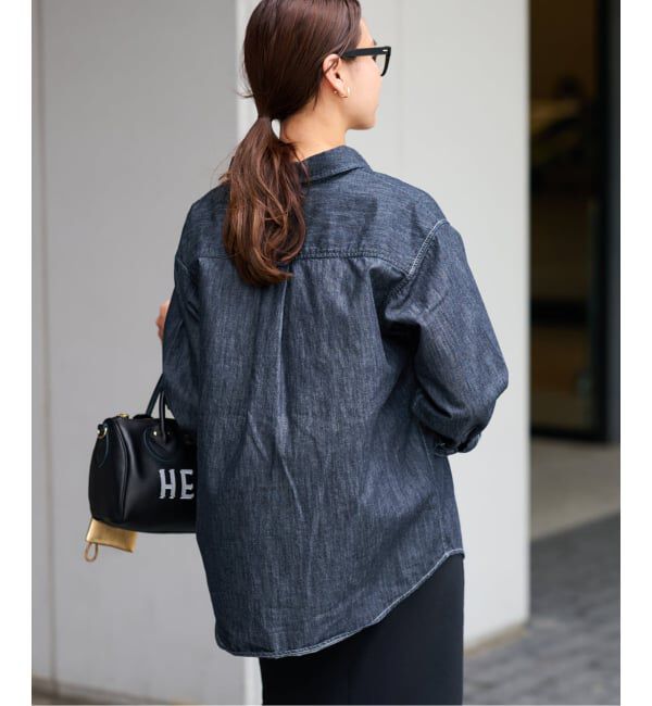 FRAMeWORK「ライトオンスデニムシャツ」|シャツ・ブラウス|