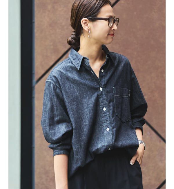 FRAMeWORK「ライトオンスデニムシャツ」|シャツ・ブラウス|