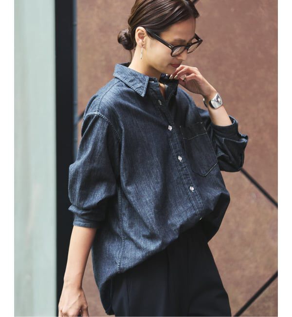 FRAMeWORK「ライトオンスデニムシャツ」|シャツ・ブラウス|