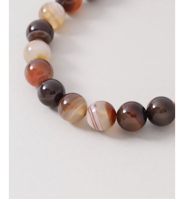 Spick and Span「【SAMH by LILAS】コネクトアゲートネックレス SV」|ネックレス|