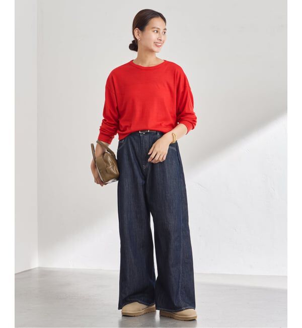 FRAMeWORK「JANE SMITH/ジェーンスミス WOOL RIB P/O」|ニット・セーター|