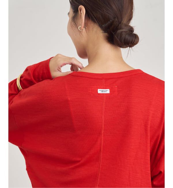 FRAMeWORK「JANE SMITH/ジェーンスミス WOOL RIB P/O」|ニット・セーター|レッド