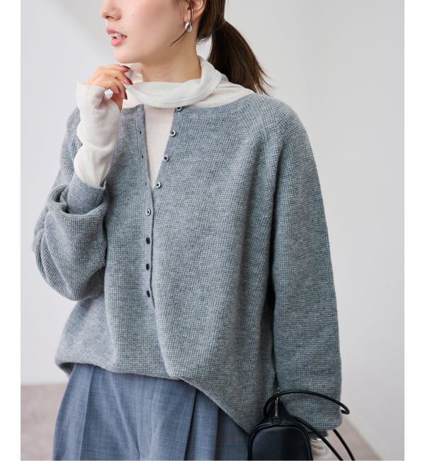 FRAMeWORK「コットンシルクMixタートルネック」|Tシャツ・カットソー|