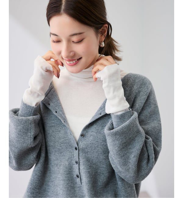 FRAMeWORK「コットンシルクMixタートルネック」|Tシャツ・カットソー|