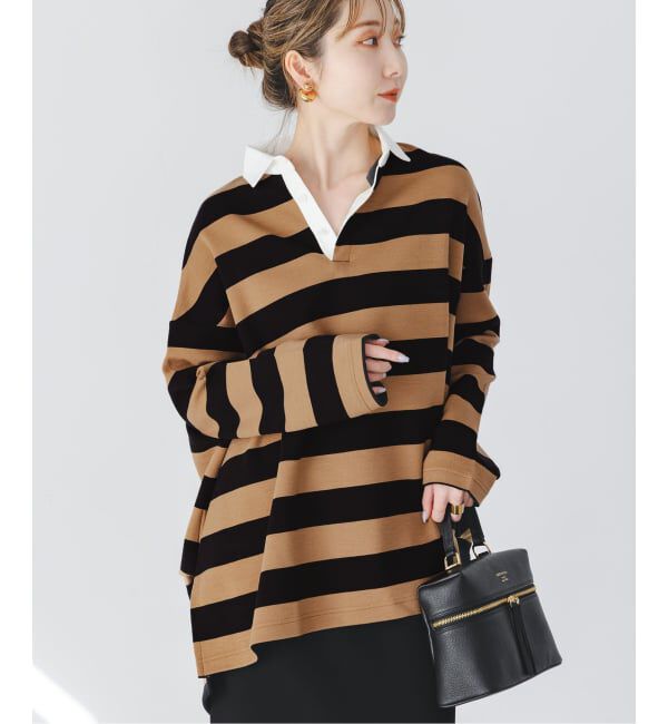 NOBLE「《別注・WEB限定追加》COG THE BIGSMOKE/コグザビッグスモーク IVY RUGBY JERSEY」|Tシャツ・カットソー|