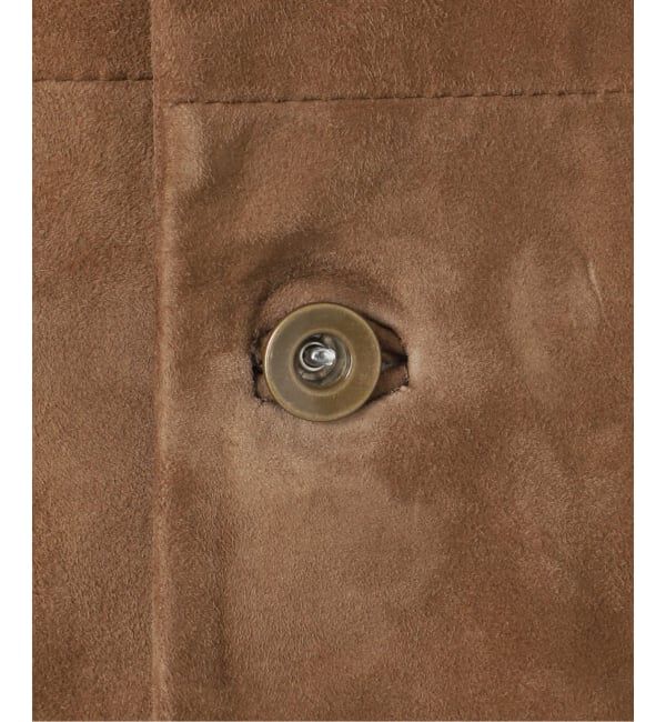 FRAMeWORK「THRIFTY LOOK 別注 SUEDESHIRTブルゾン」|ライダースジャケット|